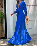 Jungle Print Maxi Dress Spring Loose Wide Leg Jumpsuit