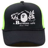 Bathing Ape Hat Fashion Shade Mesh Baseball Cap