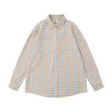 Men Long Sleeved T Shirt Men's Casual Loose Spring and Autumn Embroidered Long Sleeve Shirt