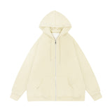 Men Hoodie Spring and Autumn Hooded Cardigan Sweater Zipper Jacket Casual Hoodie