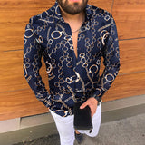 Men Shirt Men's Vintage Trendy Shirt Men's