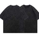 Heavyweight Pure Cotton Washed T Shirt Large