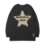 Men Long Sleeve Shirt Autumn and Winter round Neck Long Sleeve T-shirt Men and Women Loose All-Match Casual