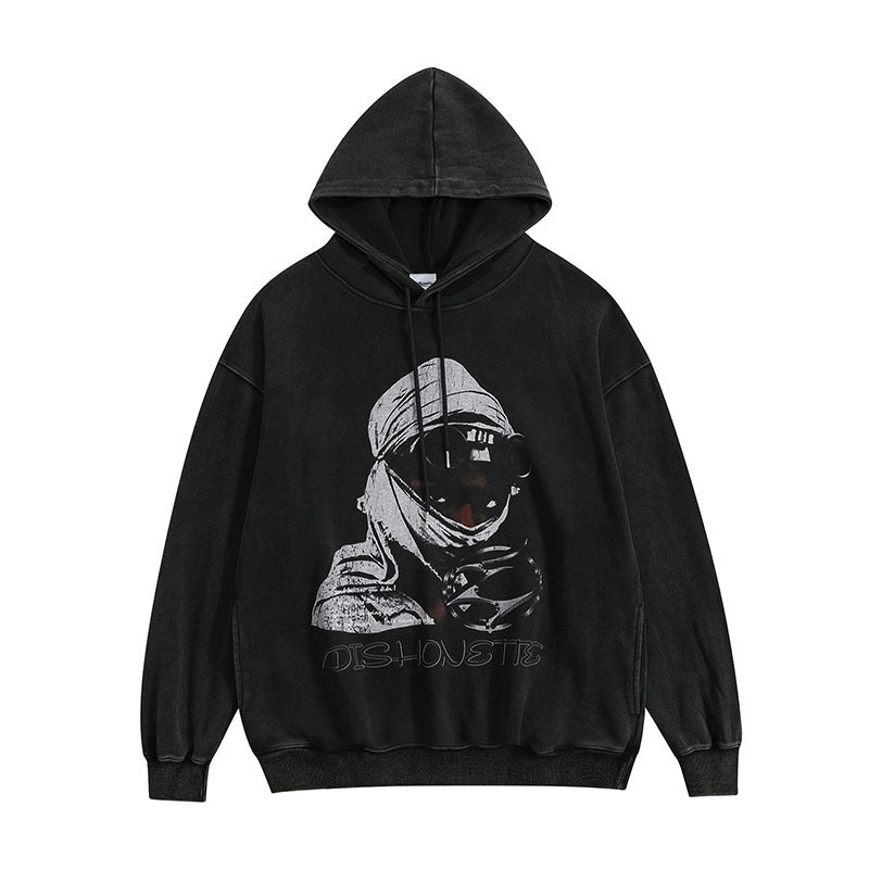 Unisex Vintage Hoodie Sweater Men's and Women's Vintage