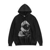 Unisex Vintage Hoodie Vintage Printed Jacket