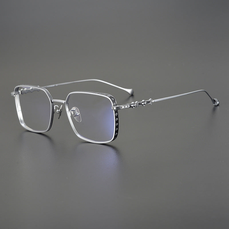 CHH Chrome Hearts Glasses Ultra Light Pure Titanium Frame Glasses