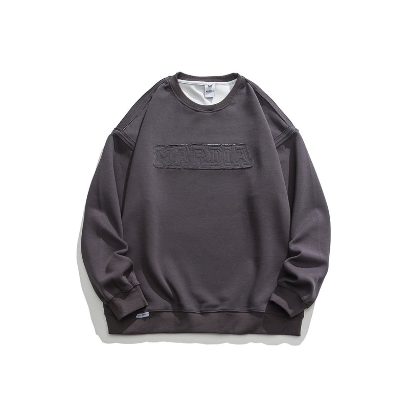 Unisex Hoodie Vintage Coat Men's and Women's Spring and Autumn Loose round Neck Sweater
