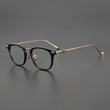 CHH Chrome Hearts Glasses Retro Glasses Frame Pure Titanium Ultra Light Square Frame Glasses