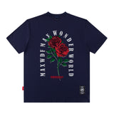 Men T Shirt Printed Short-Sleeved T-shirt Men's Summer Retro Loose