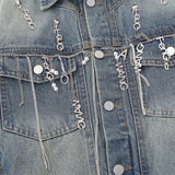 Men Denim Jacket Men's Jacket Denim Jacket