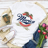 Women's Independence Day T Shirt Short Sleeve T-shirt Women's Fashion Loose