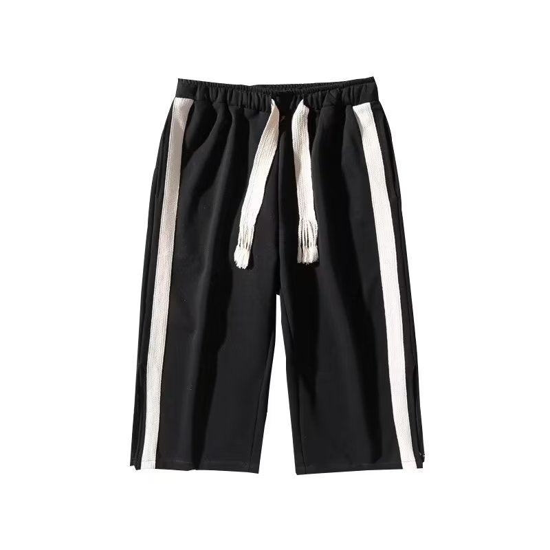 Men Sweatpants Shorts Men Summer Trendy Loose Leisure Sports