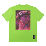 Men T Shirt Hip-Hop Fashionable Brand Vintage Pop Print Summer Short Sleeve T-shirt Men