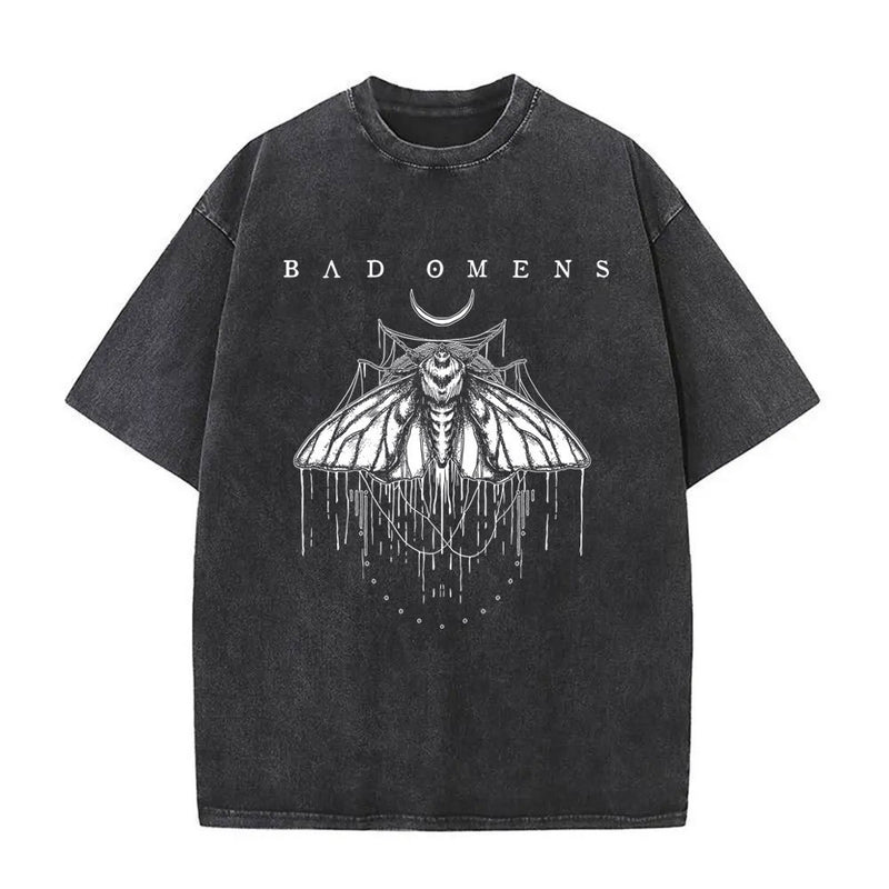Washed Vintage Bad Omens Band Tshirt THE DEATH