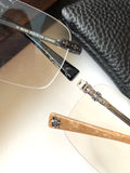 CHH Chrome Hearts Glasses Simple and generous Ultra-light titanium glasses frame Business myopia glasses frame