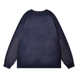 Men Hoodie Spring and Autumn round Neck Sweater Loose Casual Men