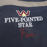 Men Cotton Mixed Jacket Coat Stitching Contrast Color Cotton Coat Jacket Men Winter Cotton Padded Warm Loose Letter Embroidery