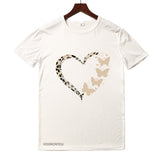 Crew neck print shirt millennium bug style t-shirt casual