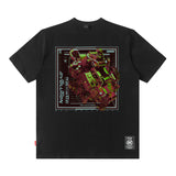 Men T Shirt Printed Short-Sleeved T-shirt Boys Casual Loose Summer