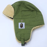 Bathing Ape Hat Thickened Fleece Cold Protection Warm Ear Protection