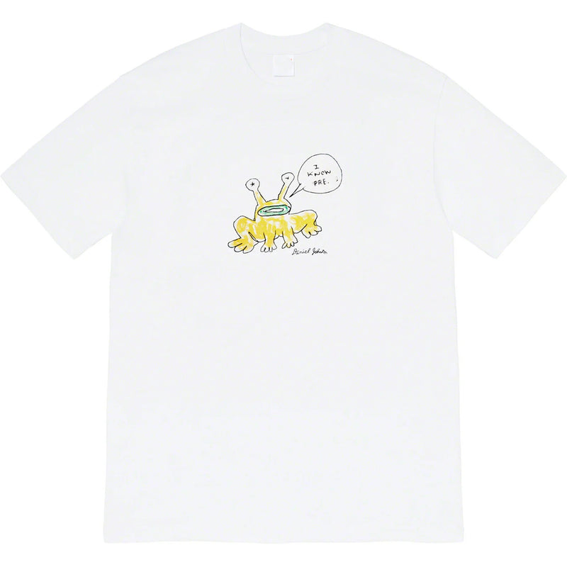 Mens T-shirts 20SS Daniel Johnston Frog Tee Frog Print Short Sleeve T-Shirt Bottom Shirt