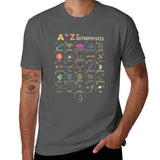 A To Z Astrophysics Funny Space Objects Science T-Shirt