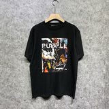 Purple Brand T Shirt Short Sleeve T-shirt Blouse