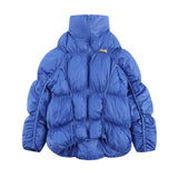 Men Cotton Padded Jacket Pure Color Thickened Bread Coat Men's Winter Warm Cotton-Padded Coat