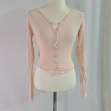 Women's Long Sleeve Shirt V-neck Bottoming Shirt