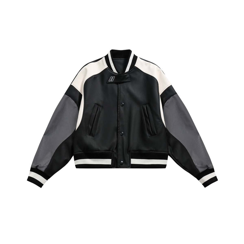 Unisex Jacket Autumn Thread Splicing Coat Women's Clothing
