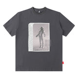 Men T Shirt Fashion Brand Hip Hop Short Sleeve T-shirt Men's Loose