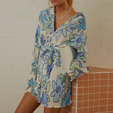 Jungle Print Maxi Dress Women's Skirt Printed Short Skirt
