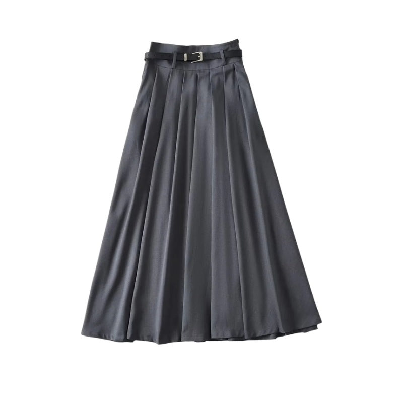 Women Skirt Women's Summer Suit Skirt Skirt High Waist A- line Dress