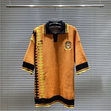 House Of Errors T-Shirt Eye of Truth Jersey Style Half Sleeve T-Shirt Polo Neck Knitted Sweater