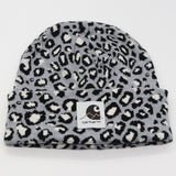 Carhartt Hat Fashion Leopard Print Warm Knitted Hat