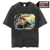 Anime ONE PIECE Roronoa Zoro T Shirt Y2k Harajuku Fashion