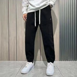 Men Sweatpants Autumn and Winter Leisure Corduroy Pants Sports Loose