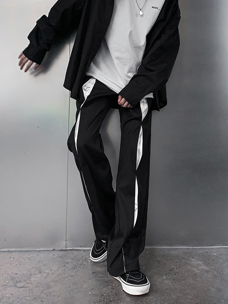 Men Sweatpants Men's Fashionable Ins Deconstructing Design Pants