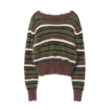 Women Sweater Knitted Cardigan Women's Autumn Short Long-Sleeved Sweater