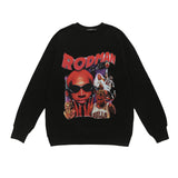 Men Long Sleeve Shirt Men and Women Hiphop Couple Hip Hop Retro Ins Top