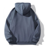 Men Fleece Lined Hoodie Hooded Sweater Men's Winter Clothes Loose Thick Warm Pullover