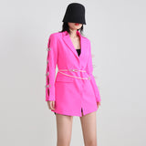 Frankie Shop Hourglass Blazer Autumn Dress Butterfly