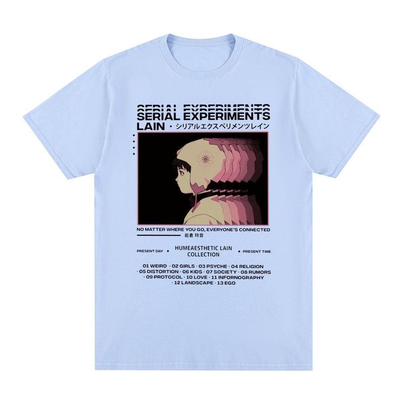 Serial Experiments Lain Vintage T-shirt Anime
