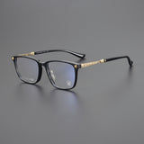 CHH Chrome Hearts Glasses Japanese handmade exquisite retro big face myopia glasses frame