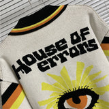 House Of Errors T-Shirt Eye of Truth Lapel Knitwear Half Sleeve T-Shirt