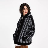 Men Cotton Padded Jacket Coat Double-Sided Wear Berber Fleece Cotton Coat Men's Winter Loose Cotton Coat Coat