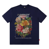 Men T Shirt Printed Short Sleeve Summer Loose round Neck Couple T-shirt Men and Women