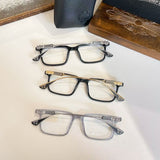 CHH Chrome Hearts Glasses pure titanium sword pattern pattern two-color temple myopia glasses frame
