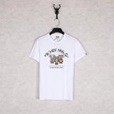 Bathing Ape T Shirt Summer Plus Size Loose Cartoon Anime Print Short Sleeve T-shirt