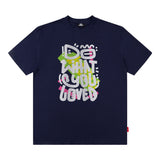 Men T Shirt Hip Hop Retro Short-Sleeved T-shirt Men's Loose Casual